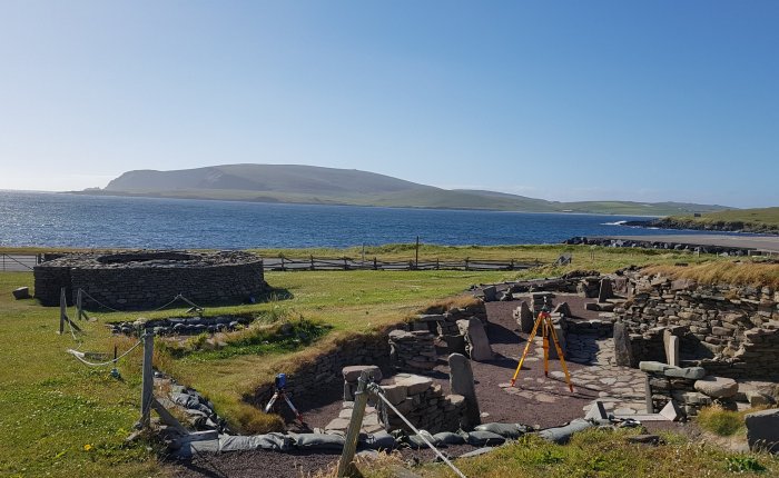 Shetland survey 2018 days 5 and 6: back to Old Scatness!